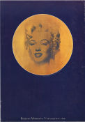 Beijers Moderna vårauktion 1990 poster Marilyn Monroe Andy Warhol