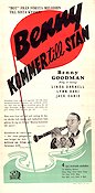 Sweet and Low-Down 1944 movie poster Benny Goodman Linda Darnell Archie Mayo Jazz Musicals