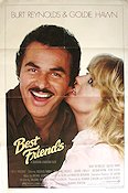 Best Friends 1982 movie poster Goldie Hawn Burt Reynolds