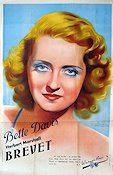 The Letter 1940 movie poster Bette Davis William Wyler Film Noir