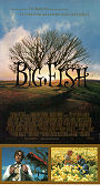 Big Fish 2003 movie poster Ewan McGregor Albert Finney Billy Crudup Tim Burton Fish and shark