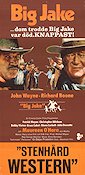 Big Jake 1971 movie poster John Wayne Richard Boone Maureen O´Hara George Sherman