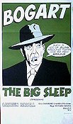 The Big Sleep 1946 poster Humphrey Bogart Howard Hawks