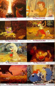 The Black Cauldron 1985 lobby card set Grant Bardsley Ted Berman Animation