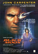 Black Moon Rising 1986 movie poster Tommy Lee Jones Linda Hamilton Robert Vaughn Harley Cokeliss