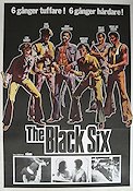 The Black Six 1974 movie poster Joe Green Gene Washington Black Cast