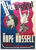 The Paleface 1948 movie poster Bob Hope Jane Russell Robert Armstrong Norman Z McLeod