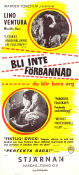 Bli inte förbannad 1966 poster Lino Ventura Mireille Darc Jean Lefevre Georges Lautner