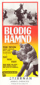 Blodig hämnd 1960 poster Tom Tryon Betty Lynn Darryl Hickman Harry Keller Från TV