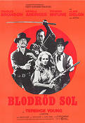 Red Sun 1971 movie poster Charles Bronson Ursula Andress Toshiro Mifune Terence Young