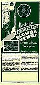 The Blonde Venus 1932 movie poster Marlene Dietrich Cary Grant