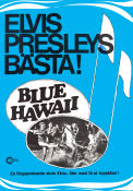 Blue Hawaii 1961 movie poster Elvis Presley Joan Blackman Angela Lansbury Norman Taurog Beach Musicals