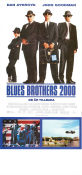 Blues Brothers 2000 1998 movie poster Dan Aykroyd John Goodman Walter Levine John Landis