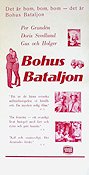 Bohus bataljon 1949 movie poster Per Grundén Doris Svedlund