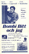 Bombi Bitt och jag 1936 movie poster Sture Lagerwall Sigurd Wallén Frank Sundström Harriet Bosse Writer: Fritiof Nilsson Piraten Find more: Skåne