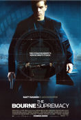 The Bourne Supremacy 2004 poster Matt Damon Paul Greengrass