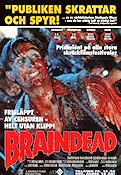 Braindead 1992 movie poster Peter Jackson Country: New Zealand Cult movies