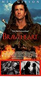Braveheart 1995 poster Sophie Marceau Mel Gibson