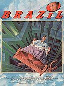 Brazil 1985 movie poster Jonathan Pryce Robert De Niro Terry Gilliam