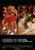 Bring It On 2000 movie poster Kirsten Dunst Eliza Dushku Peyton Reed Sports School
