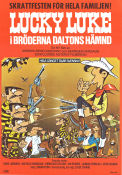 La ballade des Dalton 1978 movie poster Lucky Luke René Goscinny Writer: Morris-Goscinny