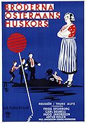 Bröderna Östermans huskors 1932 movie poster Frida Sporrong Artur Rolén Skärgård