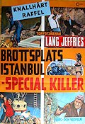 Brottsplats Istanbul 1968 poster Lang Jeffries Filmen från: Türkiye Agenter