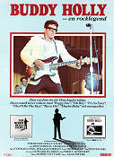 The Buddy Holly Story 1978 poster Gary Busey Steve Rash