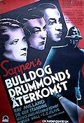 Bulldog Drummond Escapes 1937 movie poster Ray Milland