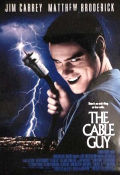 The Cable Guy 1996 movie poster Jim Carrey Matthew Broderick Leslie Mann Ben Stiller