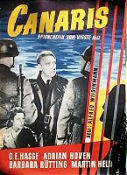 Canaris 1954 poster OE Hasse Barbara Rütting Adrian Hoven Alfred Weidenmann Hitta mer: Nazi