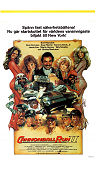 Cannonball Run 2 1984 movie poster Burt Reynolds Frank Sinatra Richard Kiel Jackie Chan Shirley MacLaine Hal Needham Ladies Cars and racing Poster artwork: Drew Struzan