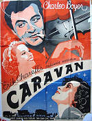 Caravane 1934 movie poster Charles Boyer Annabella Erik Charell Musicals