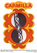 Carmilla 1968 poster Monica Nordquist Claes Fellbom