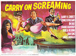 Carry On Screaming! 1966 poster Kenneth Williams Gerald Thomas