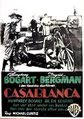 Casablanca 1942 movie poster Ingrid Bergman Humphrey Bogart Paul Henreid Peter Lorre Michael Curtiz Find more: Nazi