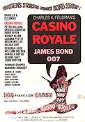 Casino Royale 1967 movie poster Peter Sellers David Niven Orson Welles Ursula Andress Val Guest Gambling Agents