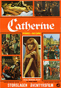 Catherine 1969 movie poster Olga Georges-Picot Francine Bergé Bernard Borderie