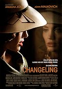 Changeling 2008 movie poster Angelina Jolie John Malkovich Clint Eastwood