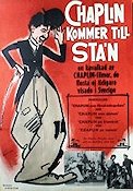 Chaplin kommer till stan matine 1963 movie poster Charlie Chaplin