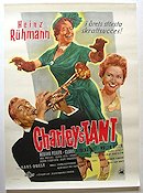 Charleys Tante 1956 movie poster Heinz Rühmann Instruments