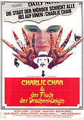 Charlie Chan und der Fluch der Drachenkönigin 1981 movie poster Peter Ustinov Lee Grant Clive Donner