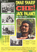 Che! 1969 movie poster Omar Sharif Cesare Danova Jack Palance Richard Fleischer Find more: Che Guevara Politics