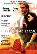Chinese Box 1997 movie poster Jeremy Irons Li Gong Wayne Wang Asia