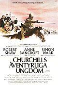 Young Churchill 1972 movie poster Robert Shaw Anne Bancroft