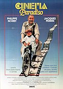 Cinema Paradiso 1988 movie poster Philippe Noiret Giuseppe Tornatore Bikes