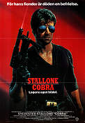 Cobra 1986 movie poster Sylvester Stallone Brigitte Nielsen Reni Santoni George P Cosmatos