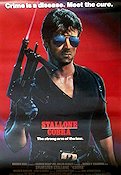 Cobra 1986 movie poster Sylvester Stallone Brigitte Nielsen Reni Santoni George P Cosmatos