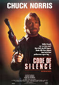 Code of Silence 1985 movie poster Chuck Norris Henry Silva Bert Remsen Andrew Davis Guns weapons Martial arts