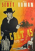 Colt 45 1950 poster Randolph Scott